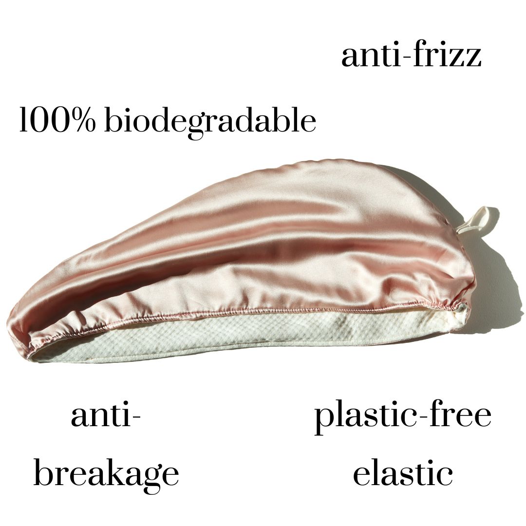 Pure Silk Hair Wrap - Sustainable & Anti Hair Frizz