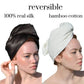Silk Wrap & Bamboo Hair Towel