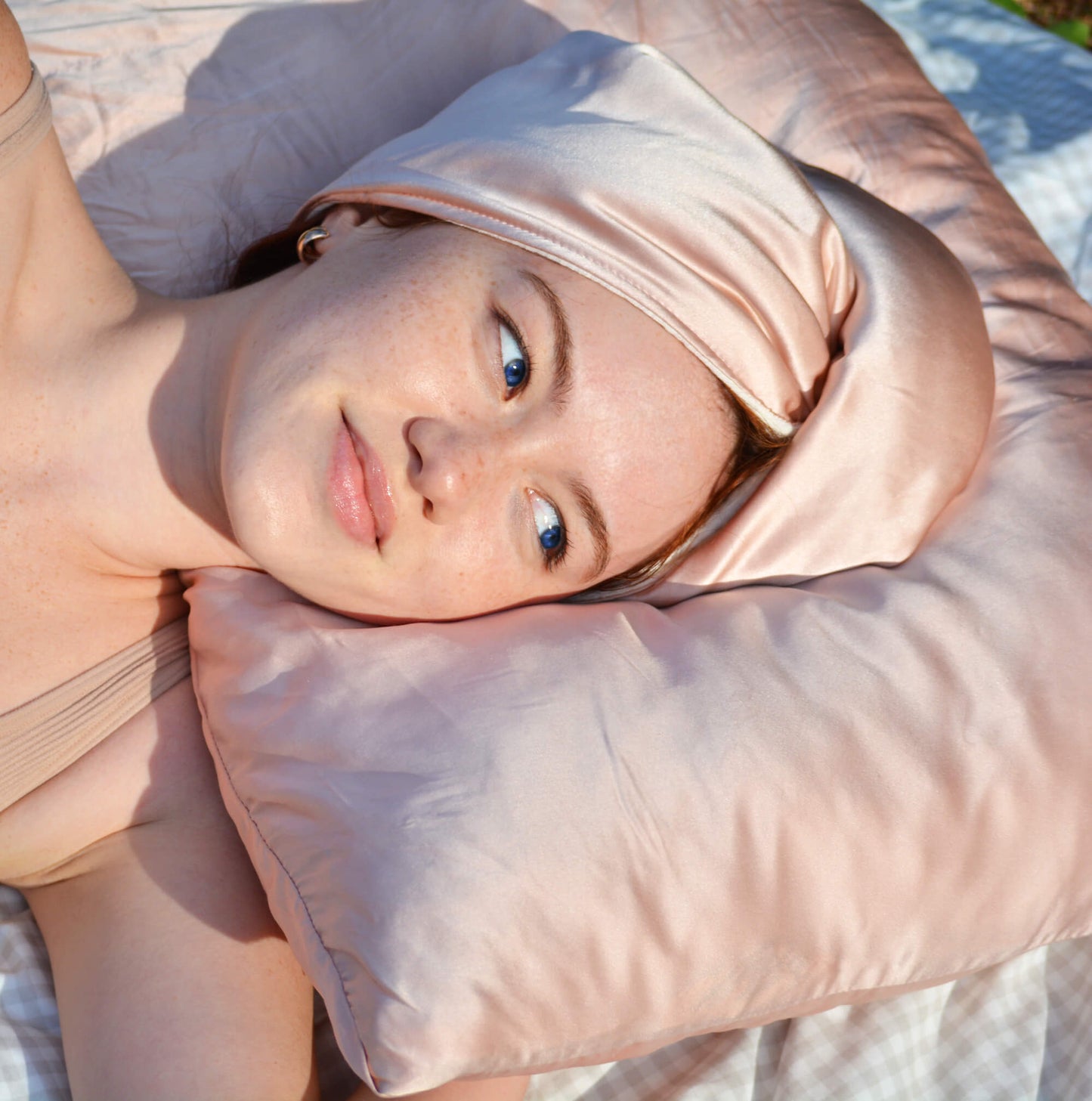 Pure Silk Hair Wrap - Anti Hair Frizz - Sustainable