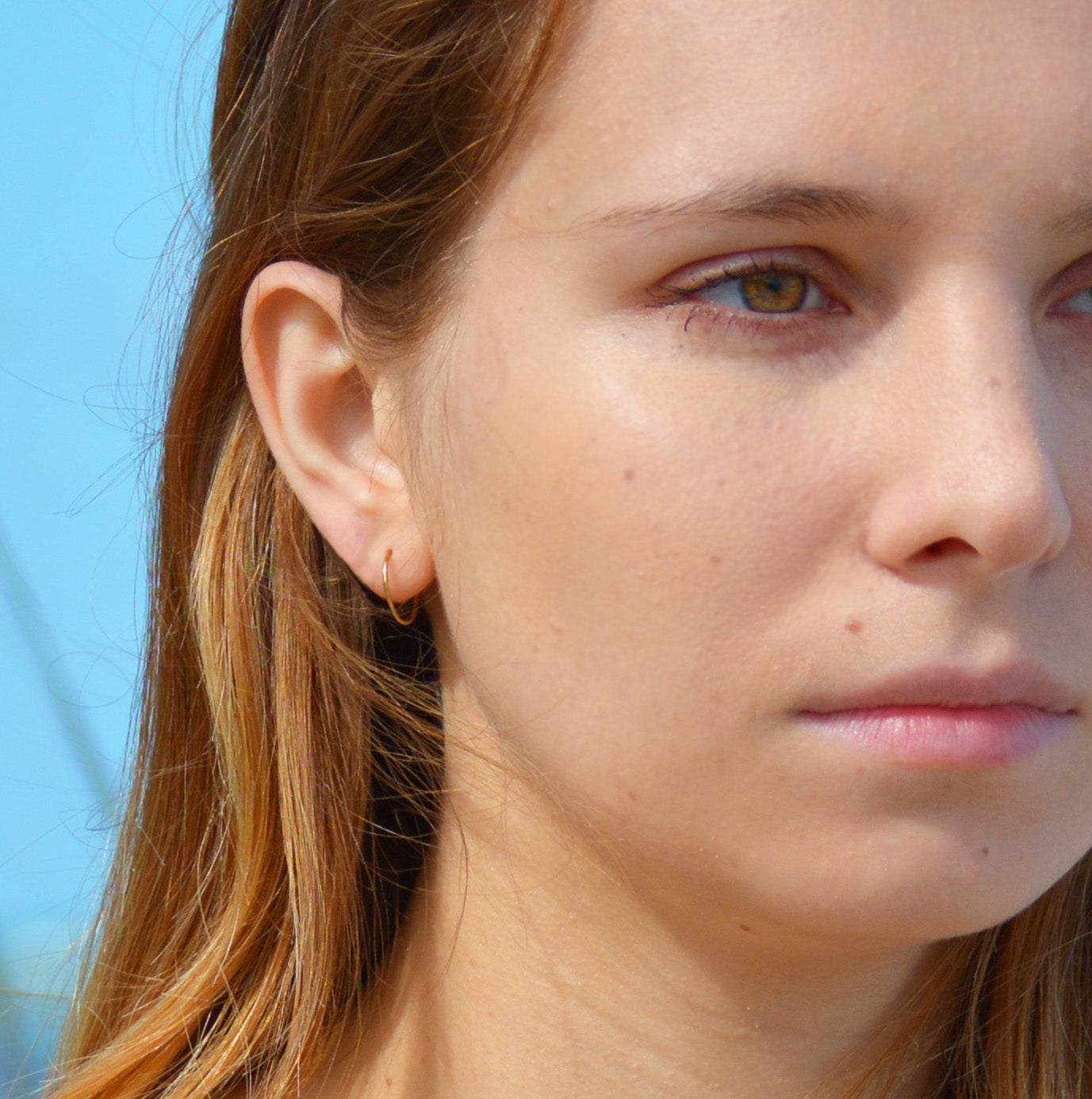 14k Gold Hoop Earrings