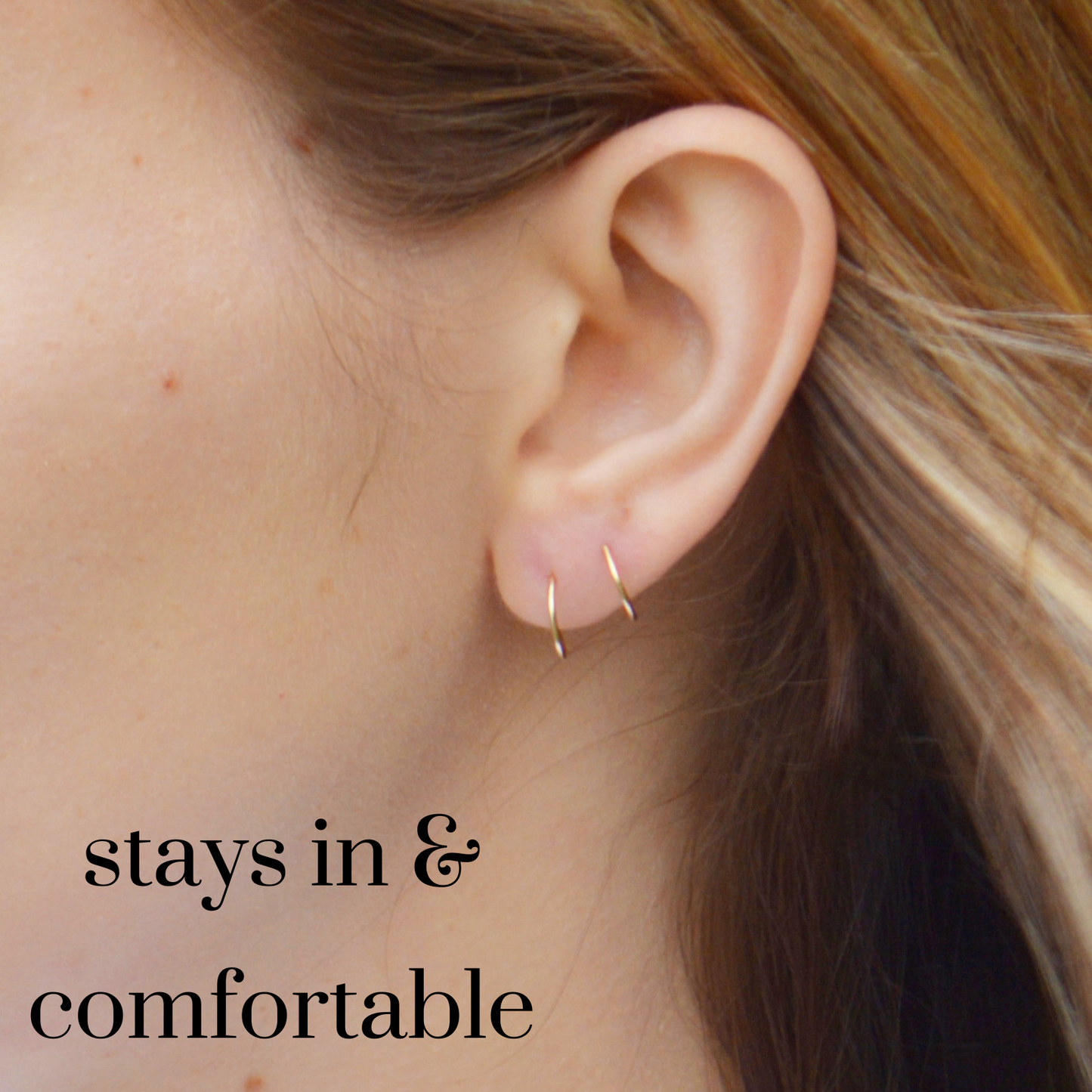 14K Gold Filled Spirals