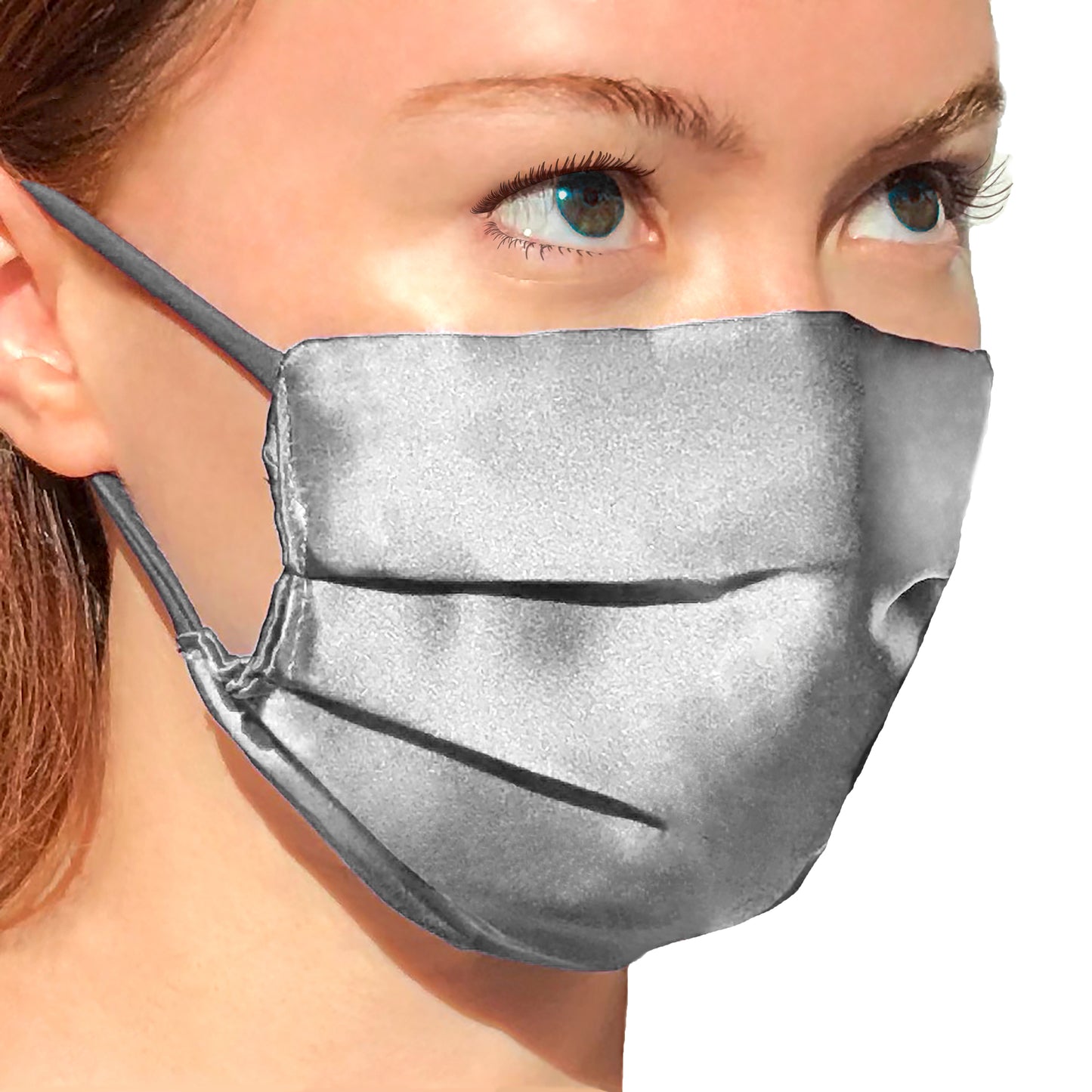 Pure Silk Face Mask Anti Acne Hypoallergenic